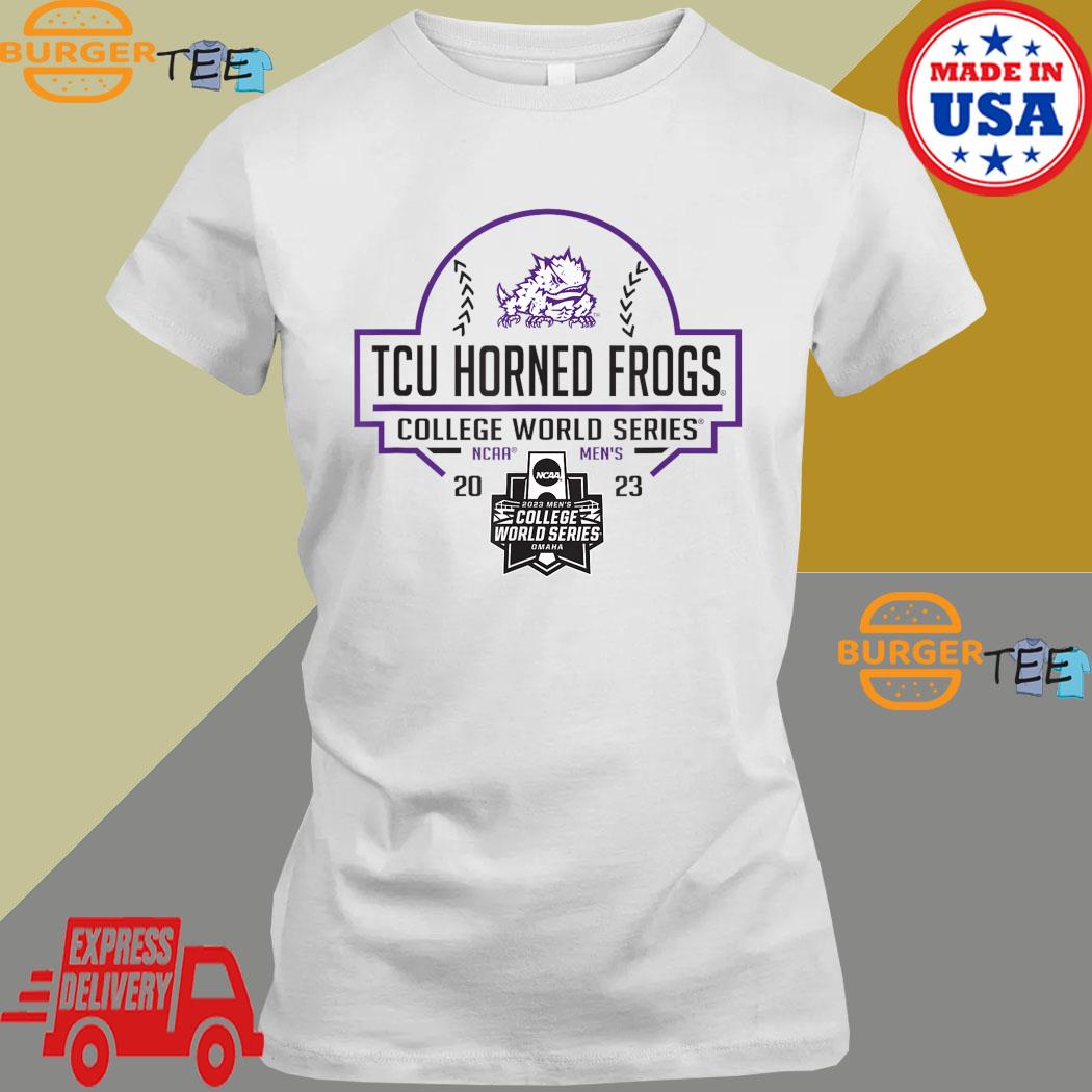 TCU Horned Frogs 2023 NCAA Men's Baseball College World Series T-Shirt,  hoodie, longsleeve, sweatshirt, v-neck tee