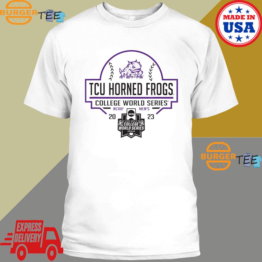 TCU Horned Frogs 2023 NCAA Men's Baseball College World Series T-Shirt,  hoodie, longsleeve, sweatshirt, v-neck tee