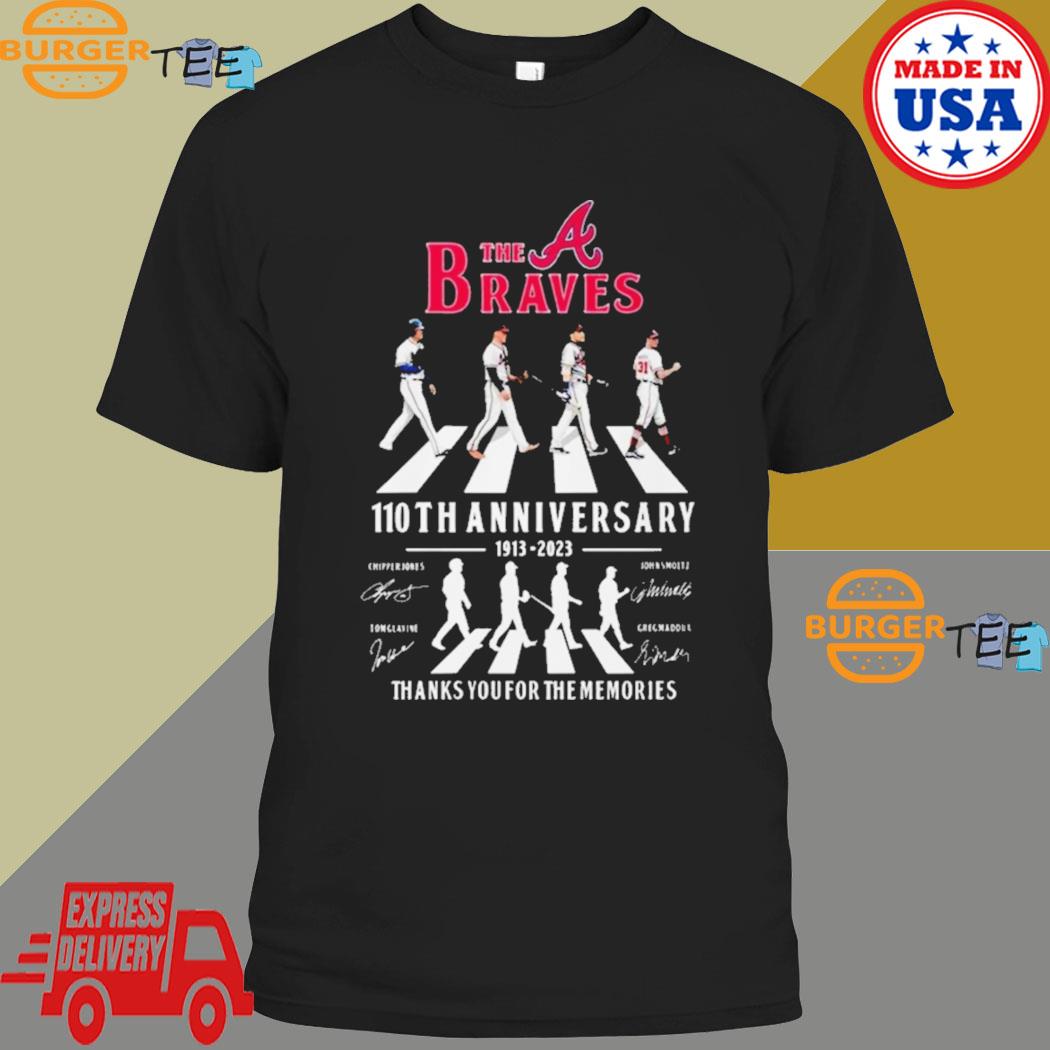 Official The Atlanta Braves Abbey Road 110th Anniversary 1913-2023