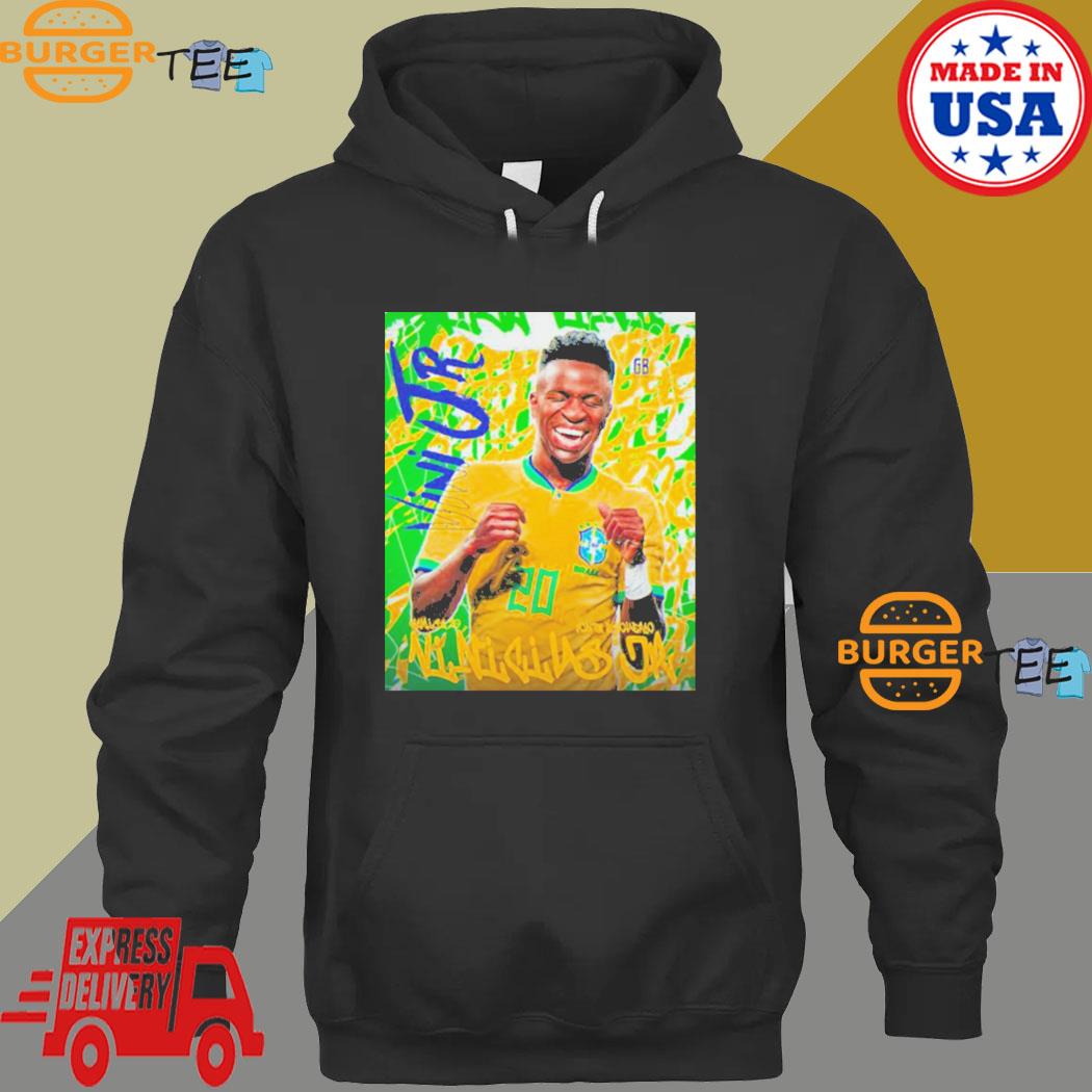 Vinicius Jr Brazil Football shirt, hoodie, sweater, long sleeve and tank top