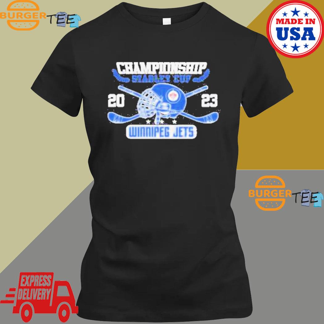 Winnipeg Jets Ice Hockey 2023 Championship Stanley Cup Logo T-shirt,Sweater,  Hoodie, And Long Sleeved, Ladies, Tank Top