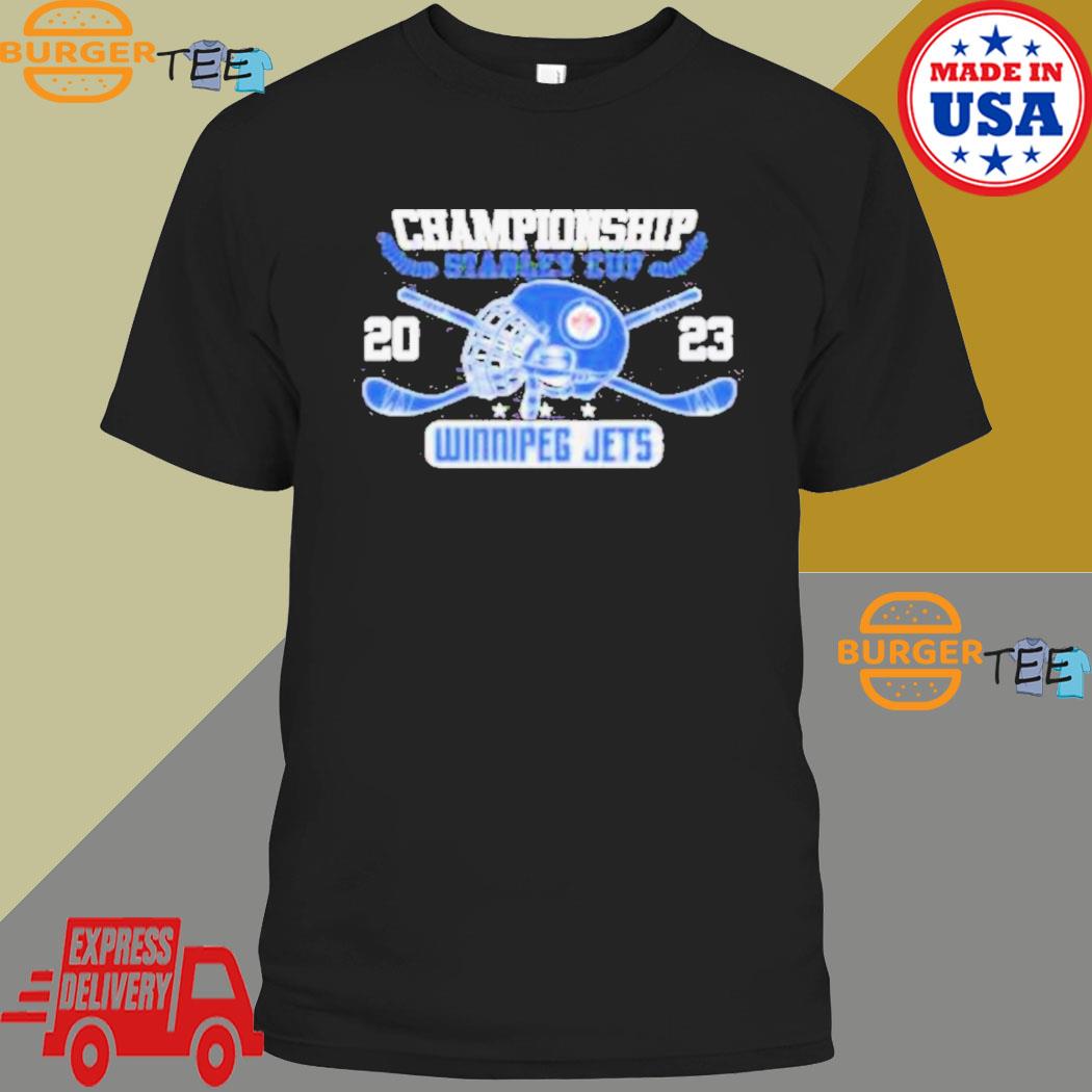 Winnipeg Jets Ice Hockey 2023 Championship Stanley Cup Logo T-shirt,Sweater,  Hoodie, And Long Sleeved, Ladies, Tank Top