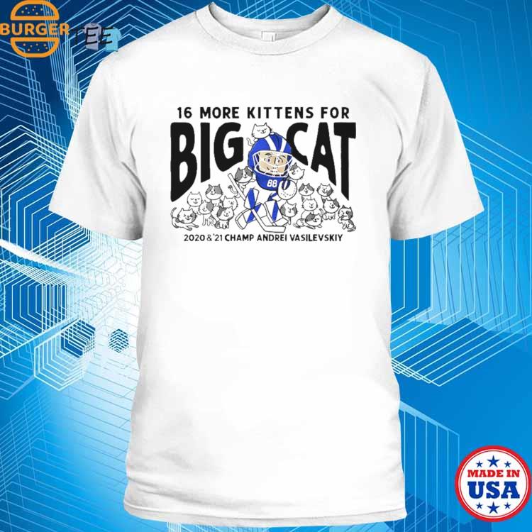 Official big cat andrei vasilevskiy shirt, hoodie, sweater, long sleeve and  tank top