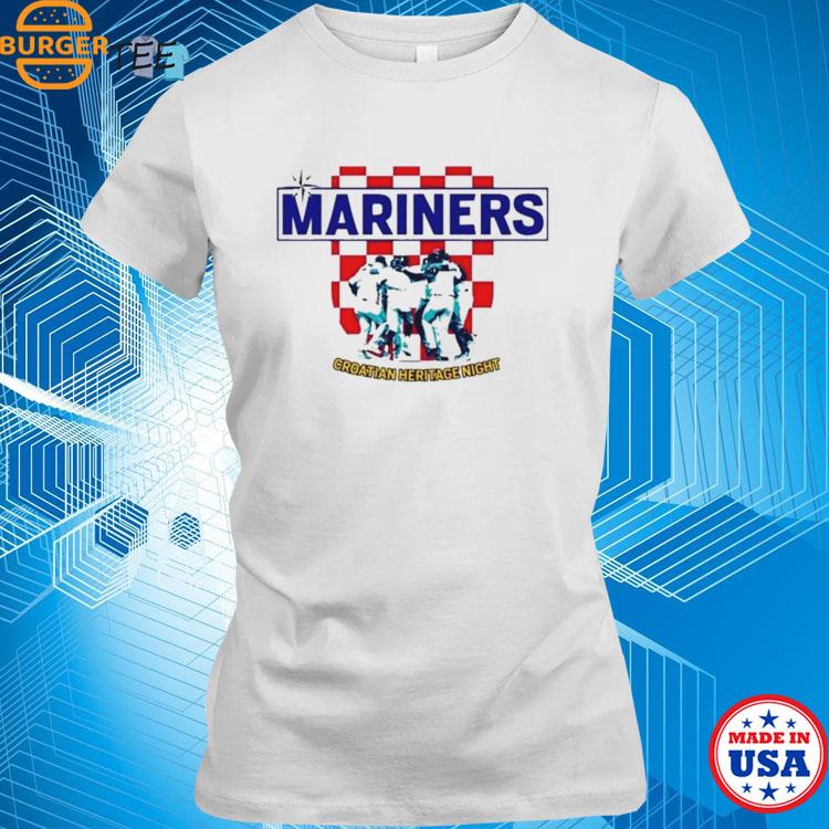 Seattle Mariners Croatian Heritage Day 2023 Shirt