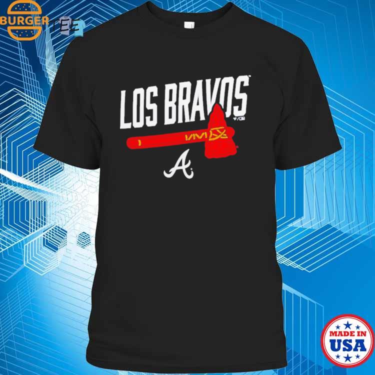 Atlanta Braves Long Ball Los Bravos 2023 T-Shirt, hoodie, sweater, long  sleeve and tank top