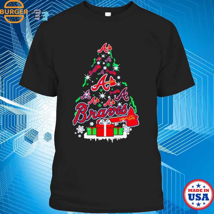 Original Atlanta braves santa tree Christmas 2023 sweater, hoodie, sweater,  long sleeve and tank top