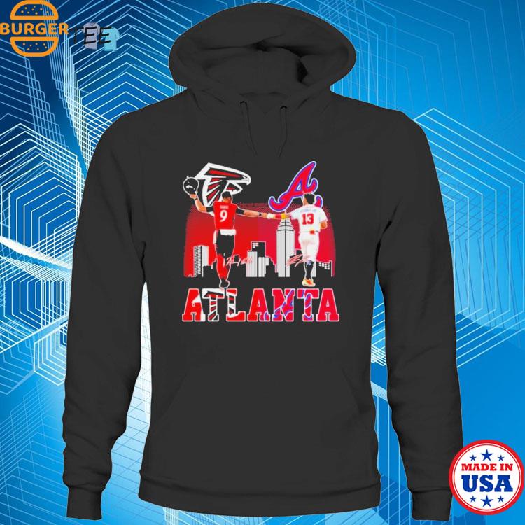 Atlanta Falcons Ridder And Braves Acuna Jr City Champions shirt