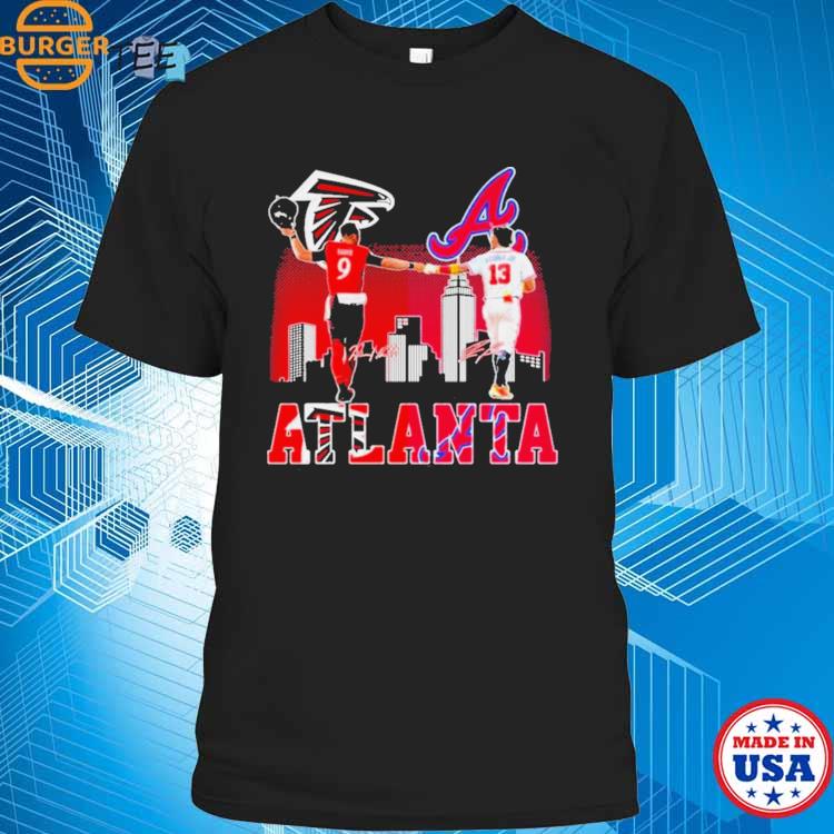 Atlanta Falcons Ridder And Braves Acuna Jr City Champions shirt