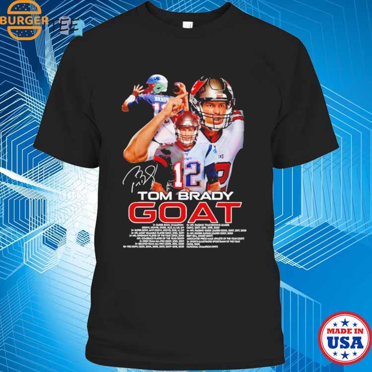 Best Tom Brady Goat 2022 Signature shirt - Limotees