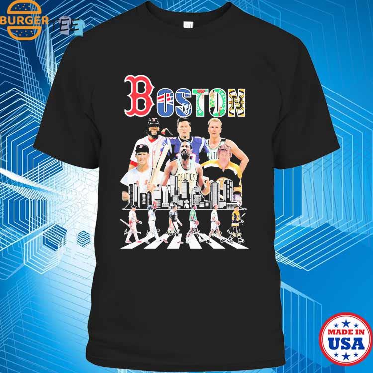 Official Logo Boston Sports Teams Players Abbey Road Signatures