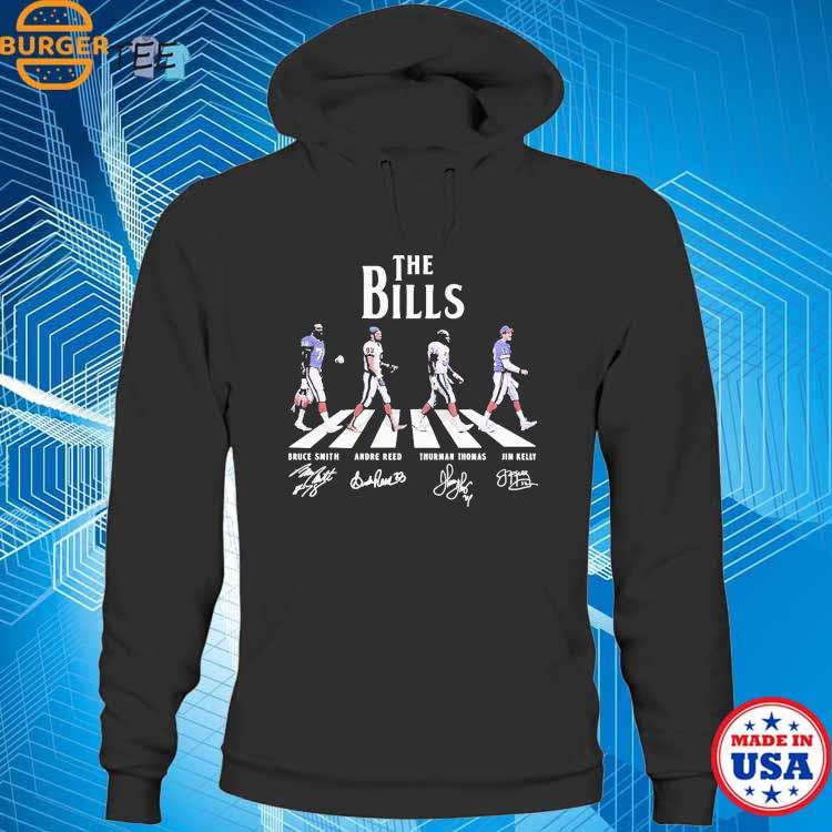 Beatles Tribute The Buffalo Bills Abbey Road Signatures Shirt, Buffalo Bills  Presents in 2023