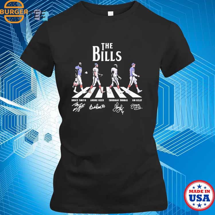 Buffalo Bills The Bills Abbey Road 2023 Signatures Shirt - Shibtee Clothing