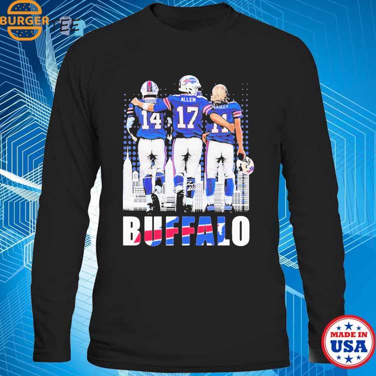 Buffalo Bills Josh Allen Diggs And Beasley Signatures 2023 T-shirt,Sweater,  Hoodie, And Long Sleeved, Ladies, Tank Top