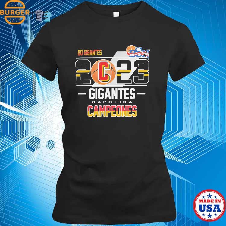 Official Campeones gigantes de carolina bsn 2023 T-shirt, hoodie, tank top,  sweater and long sleeve t-shirt