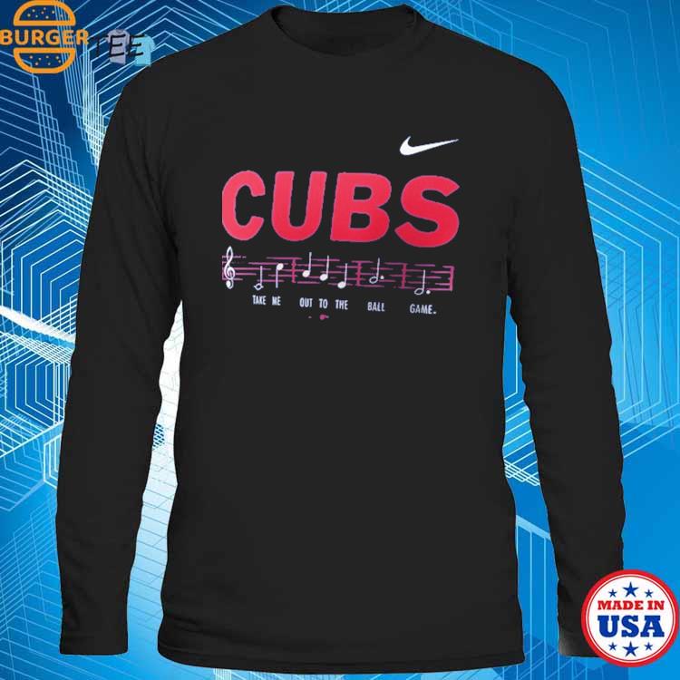 Chicago Cubs Nike Take Me Out To The Ballgame Hometown T-Shirt