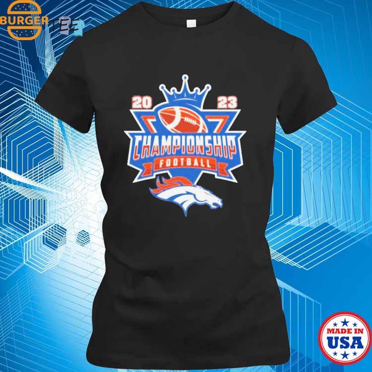 Denver Broncos 2023 Championship Football NFL logo T-shirt, hoodie,  sweater, long sleeve and tank top