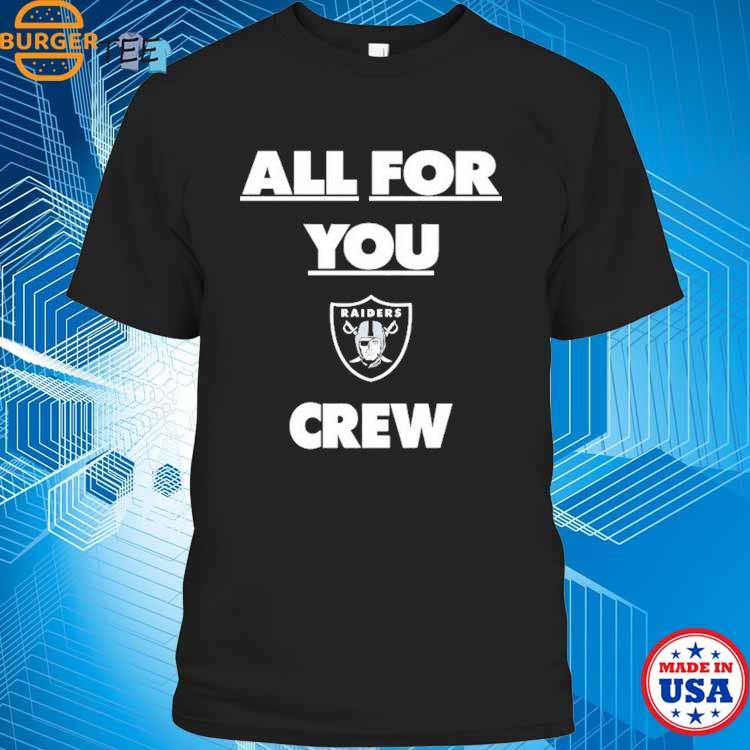 Henry Ruggs Las Vegas Raiders Wearing All For You Crew Shirt