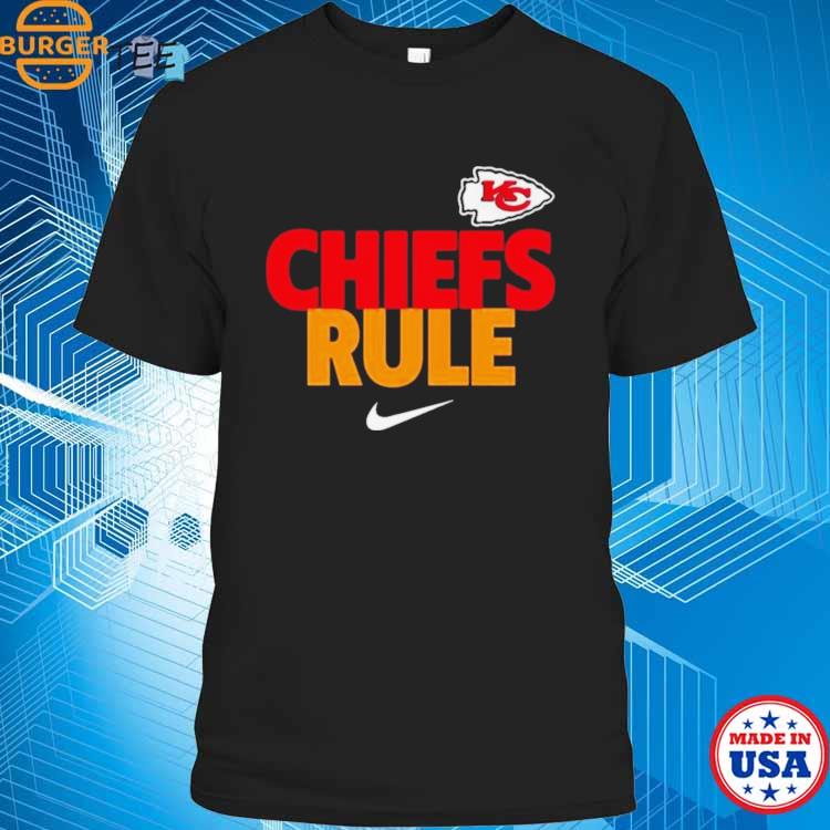 Official Kansas city Chiefs rule American Football logo 2023 T-shirt,  hoodie, tank top, sweater and long sleeve t-shirt