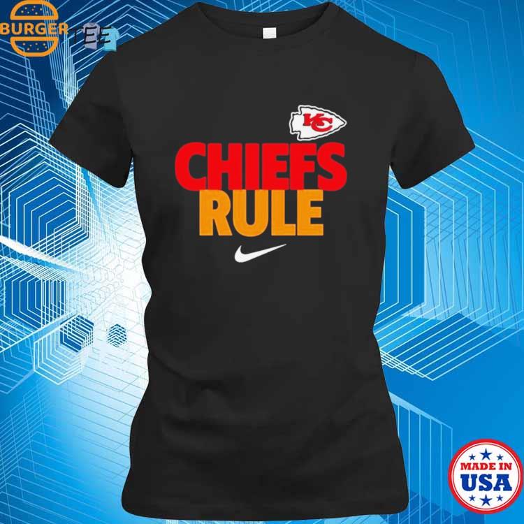 Official Kansas city Chiefs rule American Football logo 2023 T-shirt,  hoodie, tank top, sweater and long sleeve t-shirt