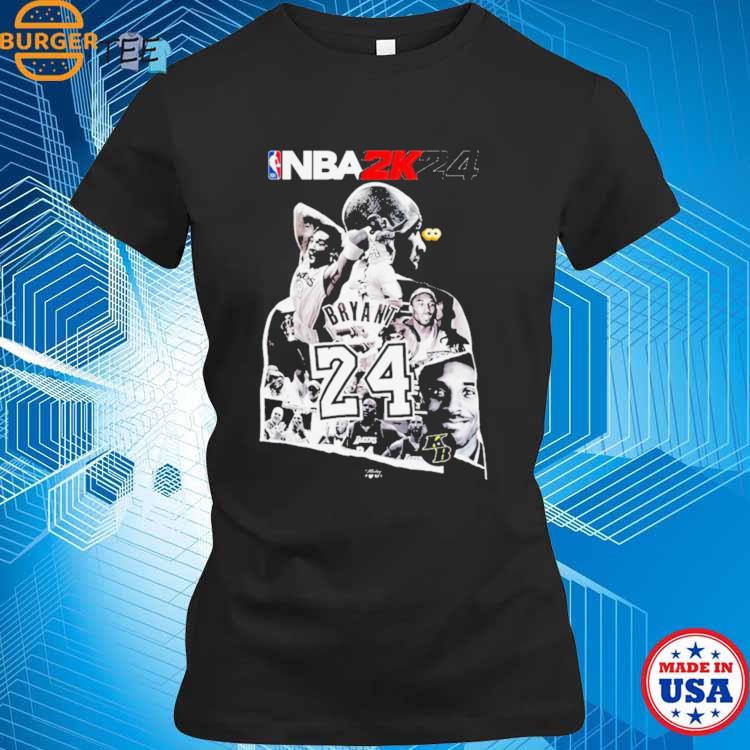 Official edition Kobe Bryant NBA2k24 Poster Shirt, hoodie, sweater