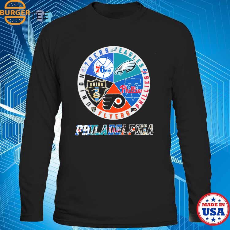 Philadelphia Phillies Eagles Flyers 76ers Union Soul mascot shirt, hoodie,  sweater, long sleeve and tank top