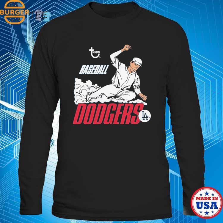 Los Angeles Dodgers Long Sleeve Tri Blend T-Shirt