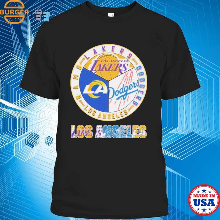 Los angeles lakers dodgers rams city champions shirt, hoodie, sweater, long  sleeve and tank top