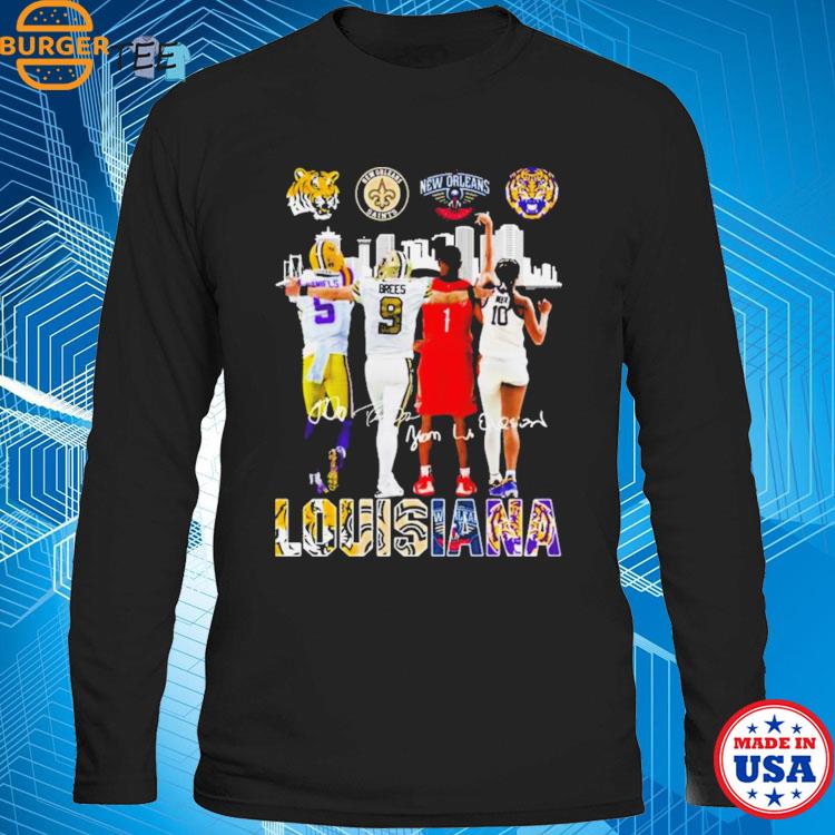 Official louisiana Lsu Tigers New Orleans Pelicans Saints City Champions  Shirt, hoodie, sweater, long sleeve and tank top