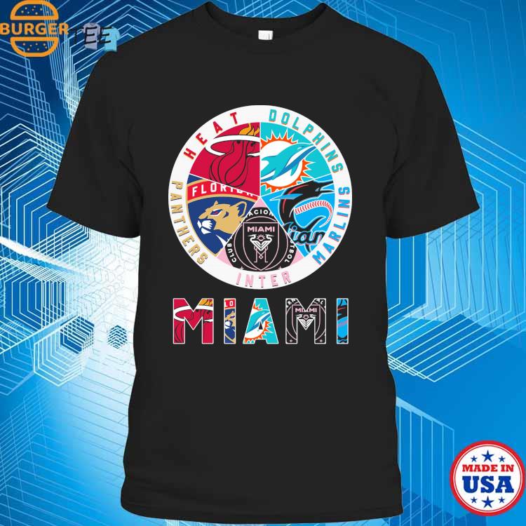 Official miami Dolphins,Miami heat,Miami Marlins and Panthers Florida  shirt, hoodie, longsleeve, sweatshirt, v-neck tee