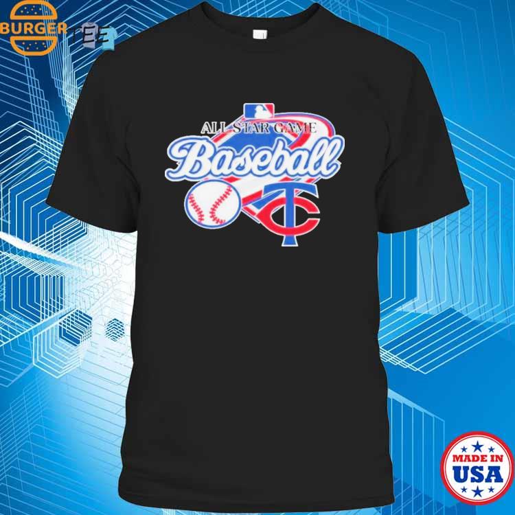 Product minnesota twins all star game baseball logo 2023 shirt