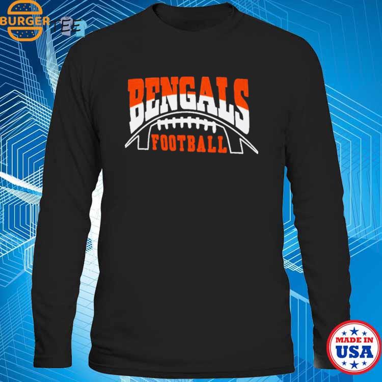 Official Mitchell and ness youth cincinnatI bengals wordmark T