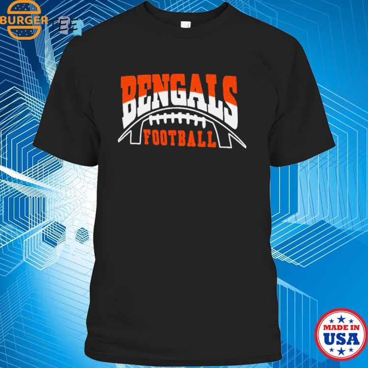 Official Mitchell and ness youth cincinnatI bengals wordmark T