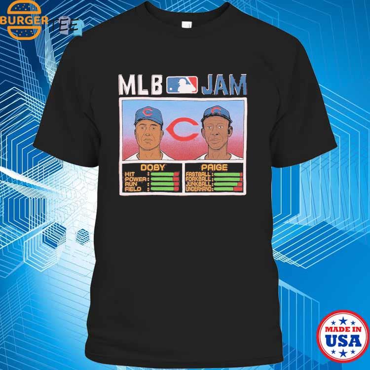 Mlb Jam Cleveland Larry Doby And Satchel Paige Logo Shirt, hoodie