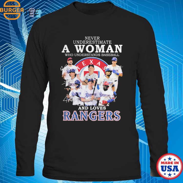 Official never Underestimate A Woman Who Understands Baseball And Loves Padres  T Shirt, hoodie, sweater, long sleeve and tank top