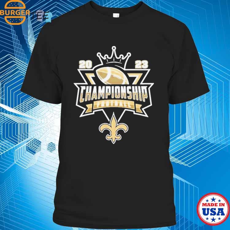 New Orleans Saints 2023 Championship Football NFL logo T-shirt, hoodie,  sweater, long sleeve and tank top