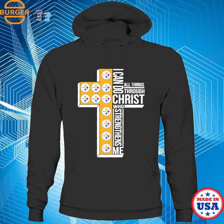 Cross Pittsburgh Steelers I Can Do All Things Through Christ Who