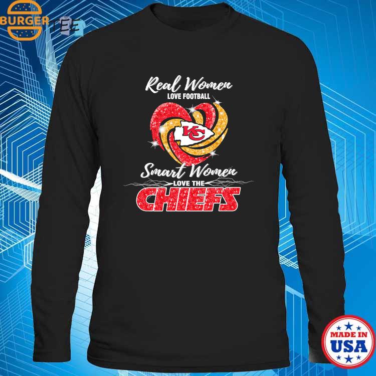 Diamond heart Kansas City Chiefs shirt, sweater, hoodie, and ladies tee