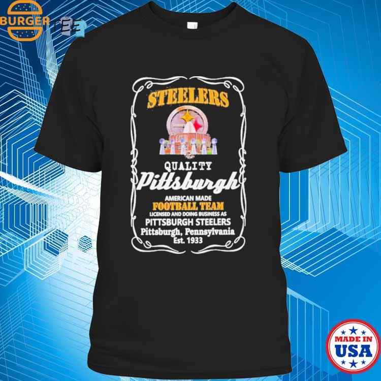 Pittsburgh Steelers Shirt Pennsylvania Est 1933 - High-Quality Printed Brand