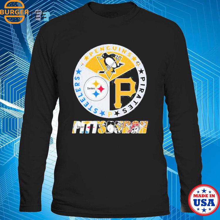 Pittsburgh Steelers and Penguins Pirates Logo Shirt, hoodie, sweater, long  sleeve and tank top