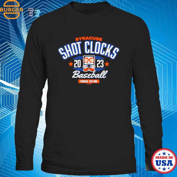 Official Official Syracuse Mets Shot Clocks 2023 Baseball shirt