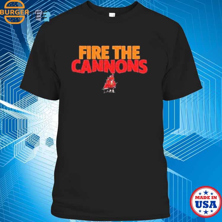 Tampa Bay Buccaneers Team Fire The Cannons American Football Logo