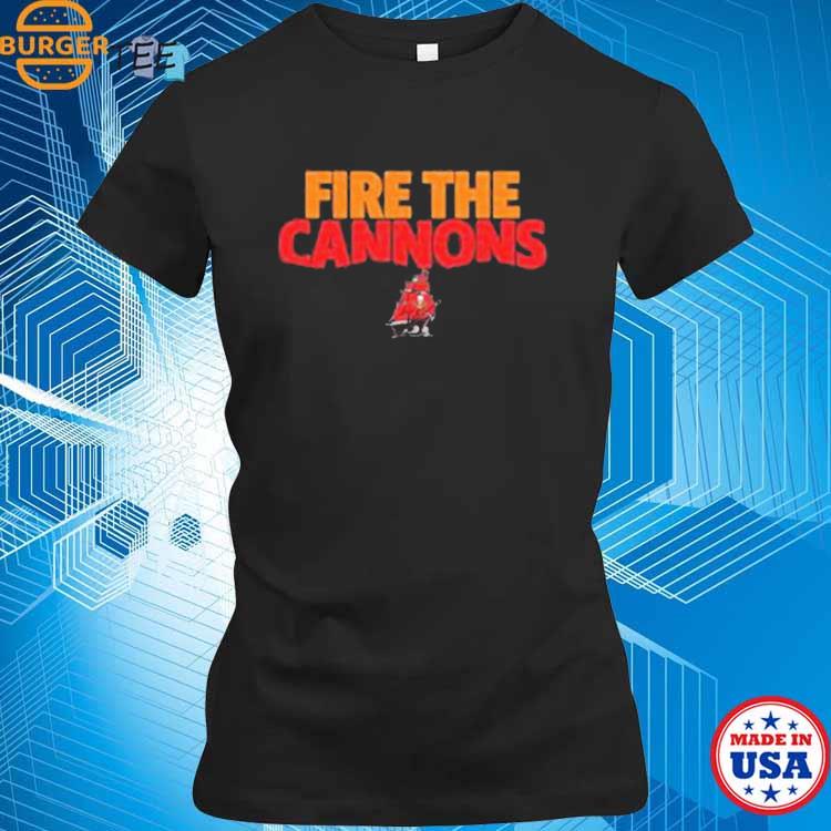 Fire The Cannons Logo Tampa Bay Buccaneers T-shirt, hoodie