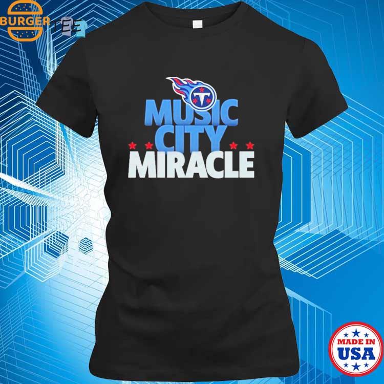 Tennessee Titans Team Music City Miracle American Football Logo