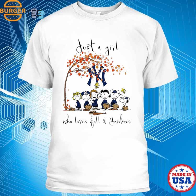 The Peanuts Just A Girl Who Loves Fall Kansas City Royals Shirt