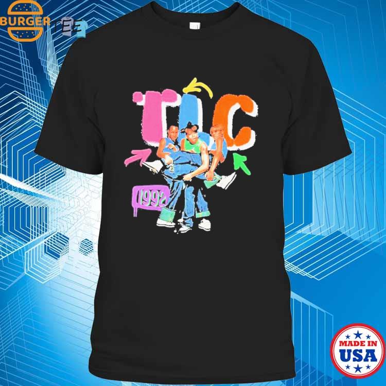 TLC Iconic 90s Group Short Sleeved T-Shirt