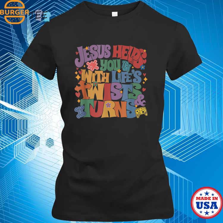 Twists And Turns Following Jesus Changes The Game Vbs 2023 T-shirt