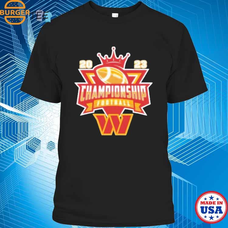 Official washington Commanders Football Nfl 2023 Championship Crown Logo  Shirt, hoodie, sweater, long sleeve and tank top