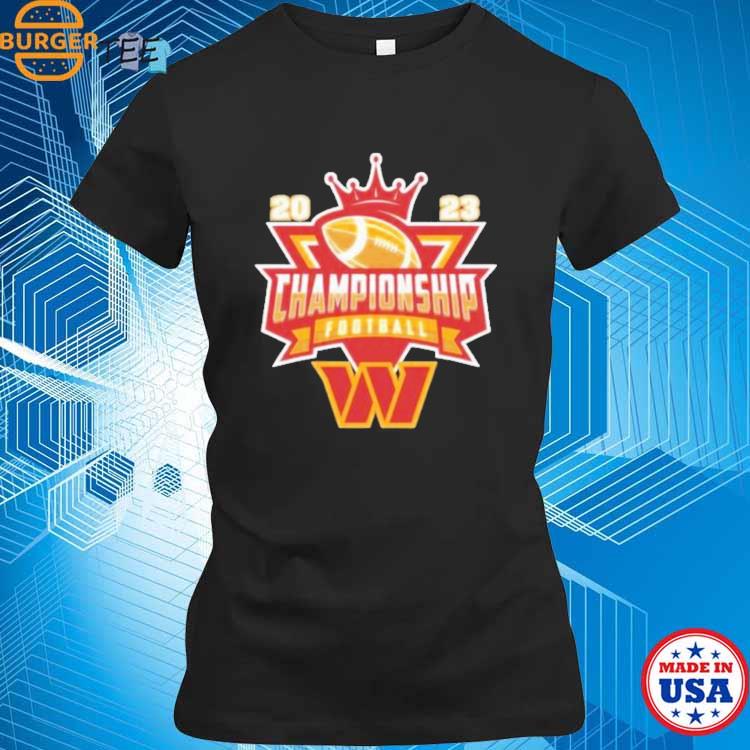 Official washington Commanders Football Nfl 2023 Championship Crown Logo  Shirt, hoodie, sweater, long sleeve and tank top