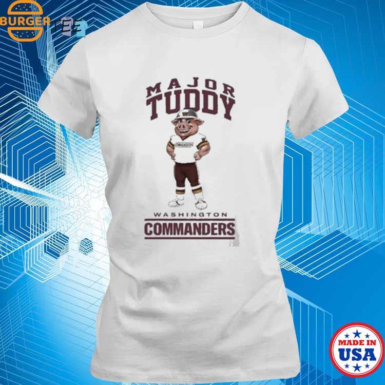 Washington Commanders Major Tuddy 2023 shirt, hoodie, longsleeve