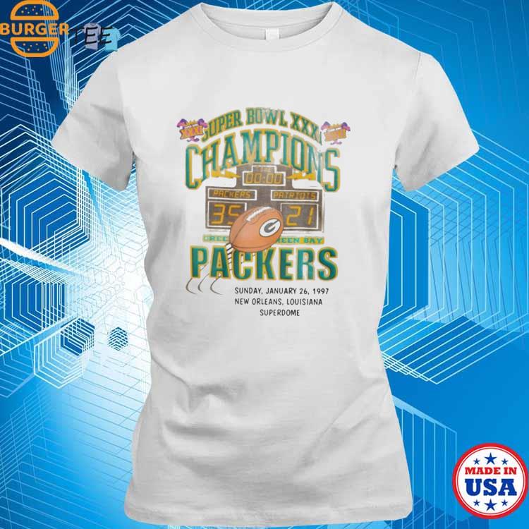 Aj Dillon Super Bowl Xxxi Champions Green Bay Packers T-shirt